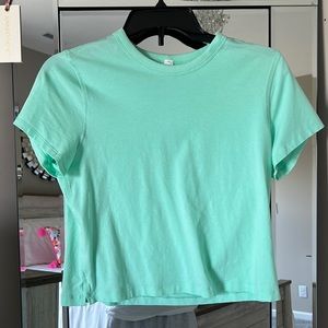 lululemon classic-fit cotton blend tshirt